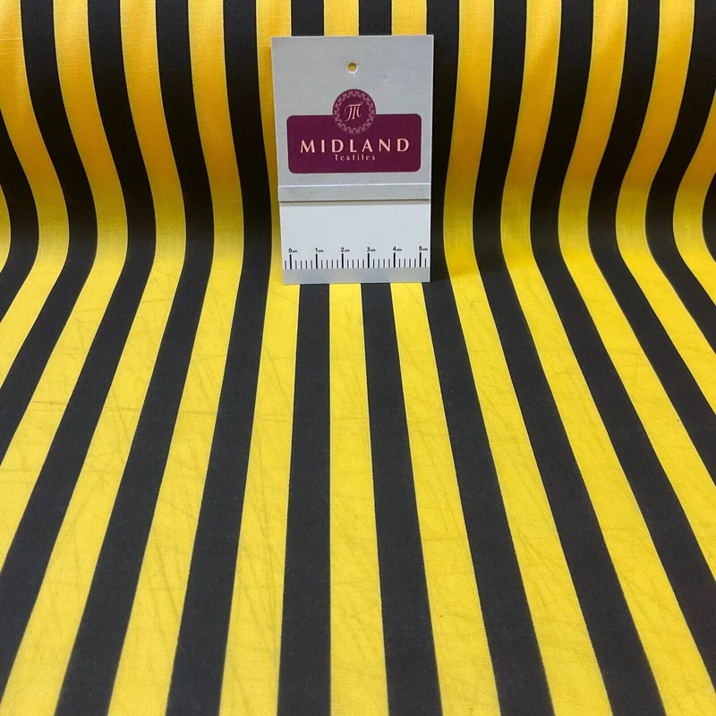Stripped fabric nautical stripe Poly cotton printed M1707