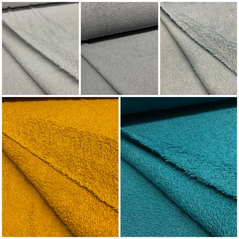 Plain Cotton Towelling ideal for towels, beach towels gowns 157cm M1667