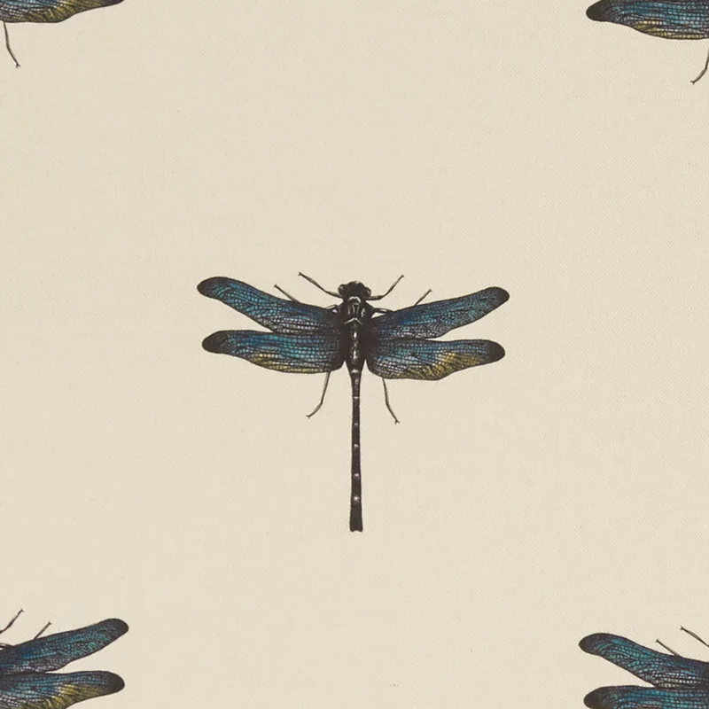 Dekostoff Dragonfly - aqua