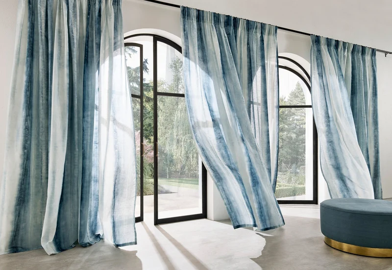 Gardinenstoff Ombré - midnight 299 cm