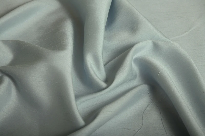 SATIN BACKED FAUX DUPION Shantung RAW SILK 100% POLYESTER FABRIC 44" M299