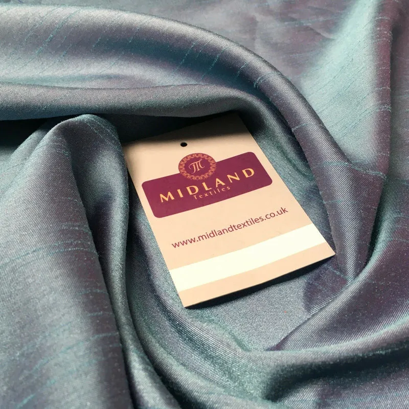 SATIN BACKED FAUX DUPION Shantung RAW SILK 100% POLYESTER FABRIC 44" M299
