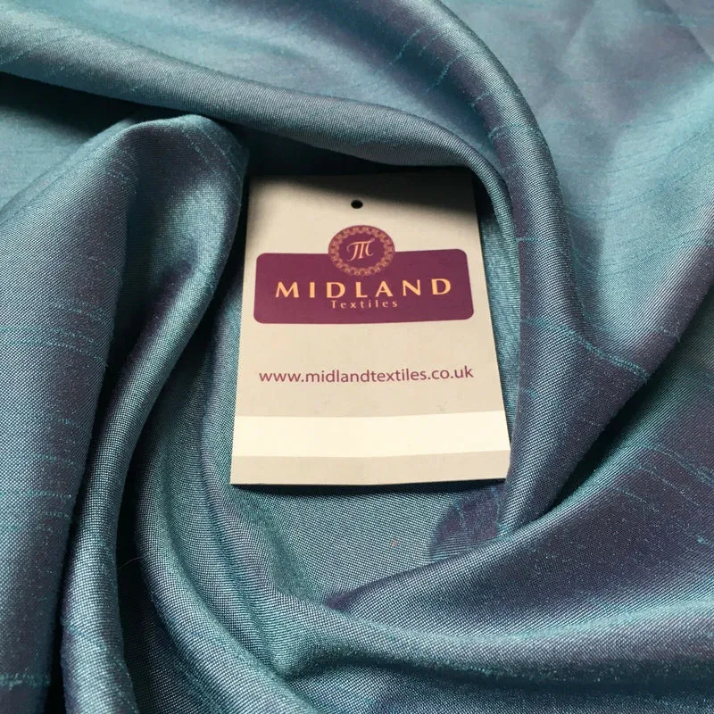 SATIN BACKED FAUX DUPION Shantung RAW SILK 100% POLYESTER FABRIC 44" M299