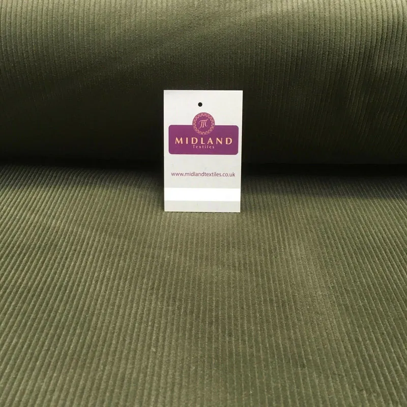 Corduroy 8 Wale Dress skirts 100% Cotton Fabric 58" Wide MK925 Mtex