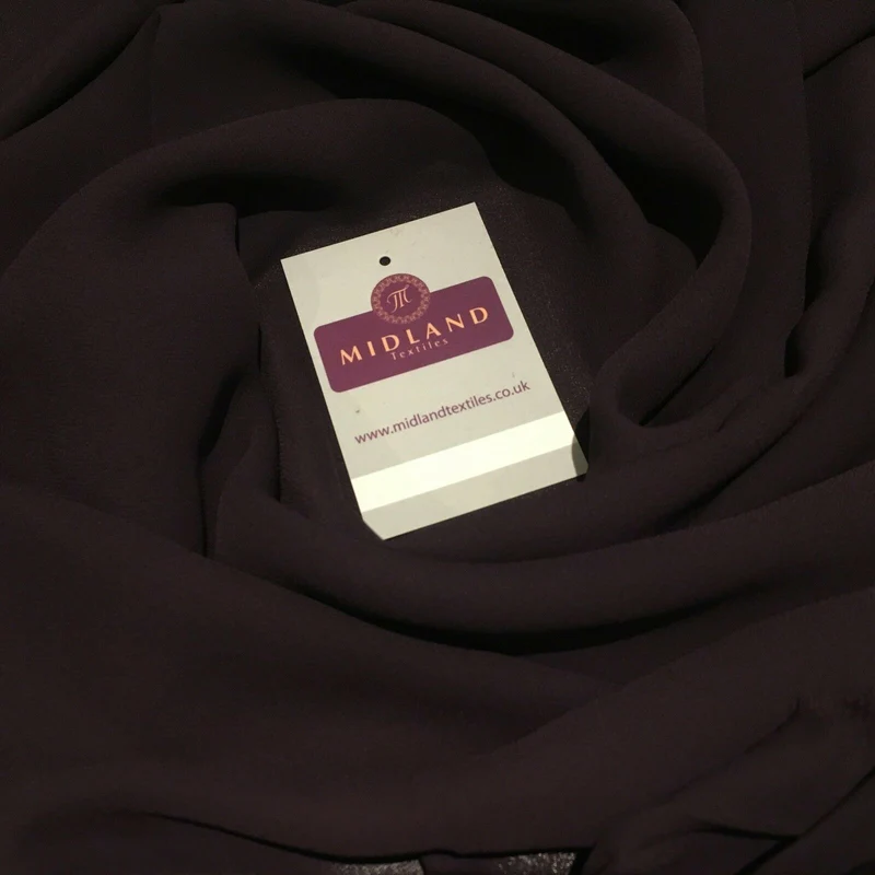Plain Amazon Crepe Georgette Chiffon Fabric MJ787