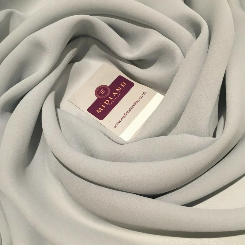 Plain Amazon Crepe Georgette Chiffon Fabric MJ787