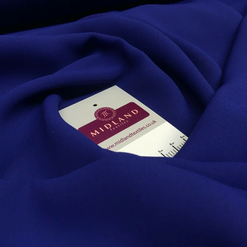 Plain Amazon Crepe Georgette Chiffon Fabric MJ787