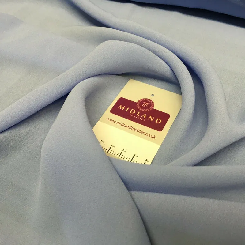 Plain Amazon Crepe Georgette Chiffon Fabric MJ787