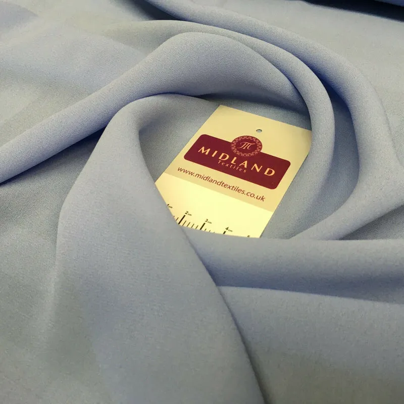 Plain Amazon Crepe Georgette Chiffon Fabric MJ787