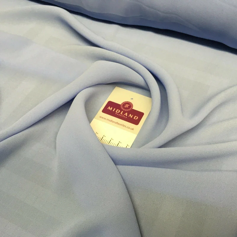 Plain Amazon Crepe Georgette Chiffon Fabric MJ787