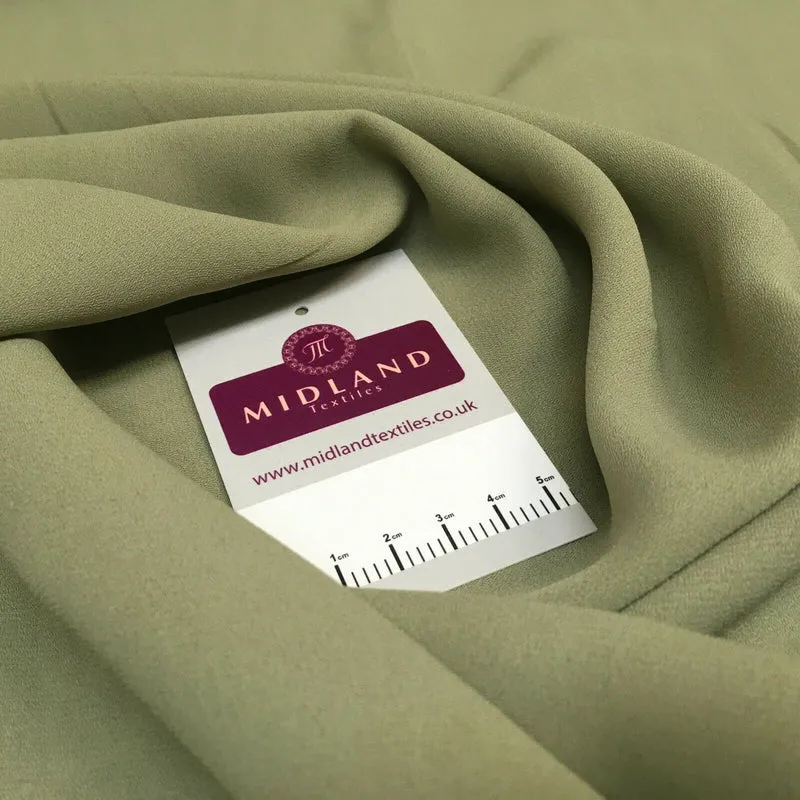 Plain Amazon Crepe Georgette Chiffon Fabric MJ787
