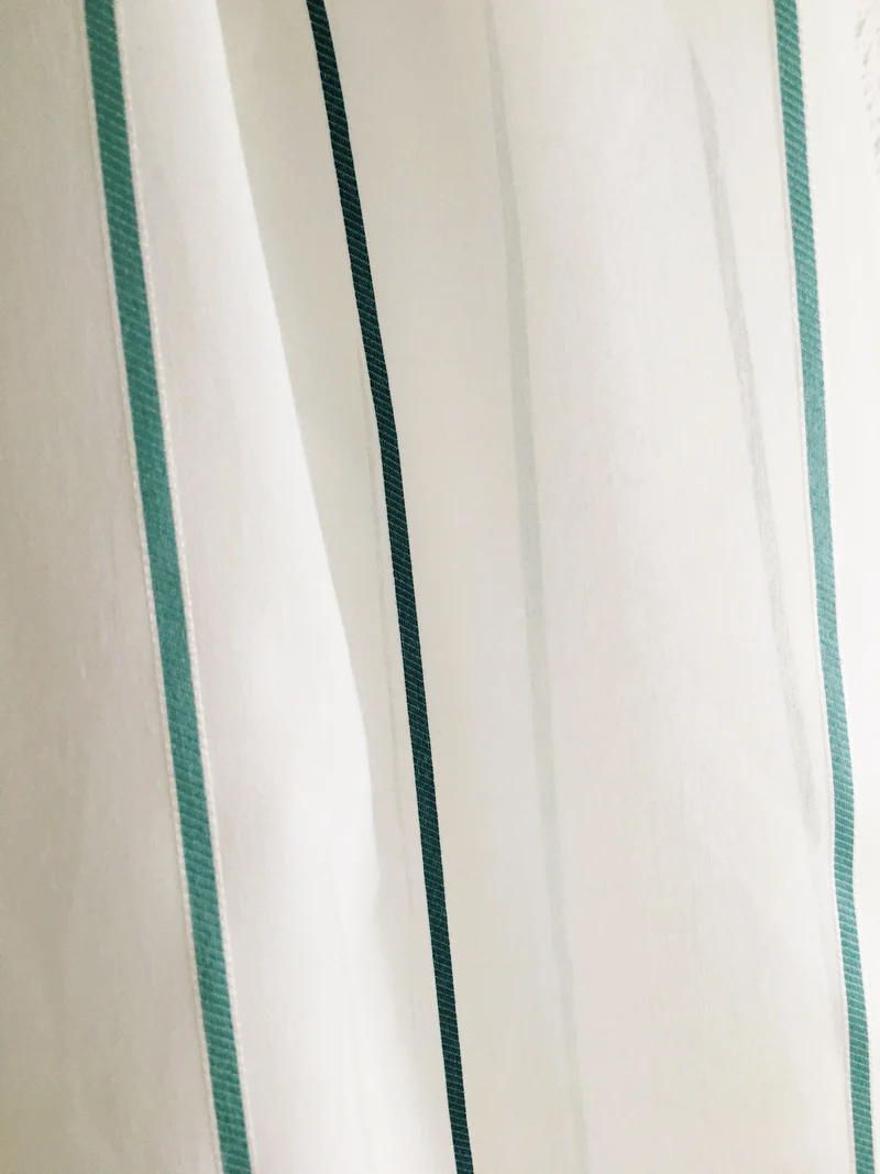 Gardinenstoff Lines - ocean blue 290 cm