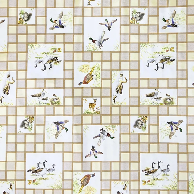 Wachstuch Rolle SONDERPOSTEN Wildmotiv Enten B8971-01 Rollenware
