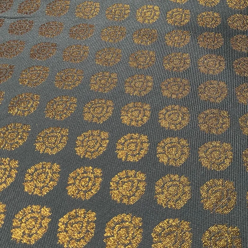 Indian Banarsi fabric Brocade Geometric waistcoat wedding 125cm wide M1688