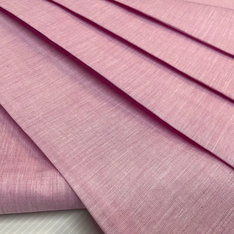 Plain Summer Pastel Linen Look dress fabric 44 inches wide M1726