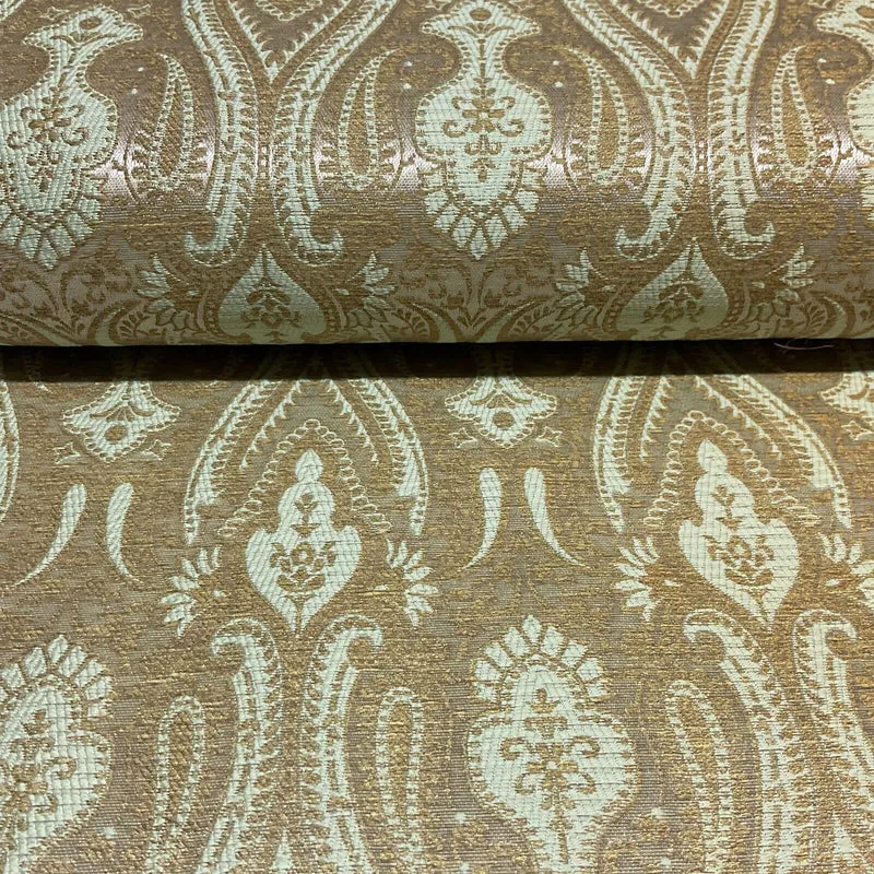 Indian Banarsi Brocade wedding double paisley ornate fabric 150cm wide M1728