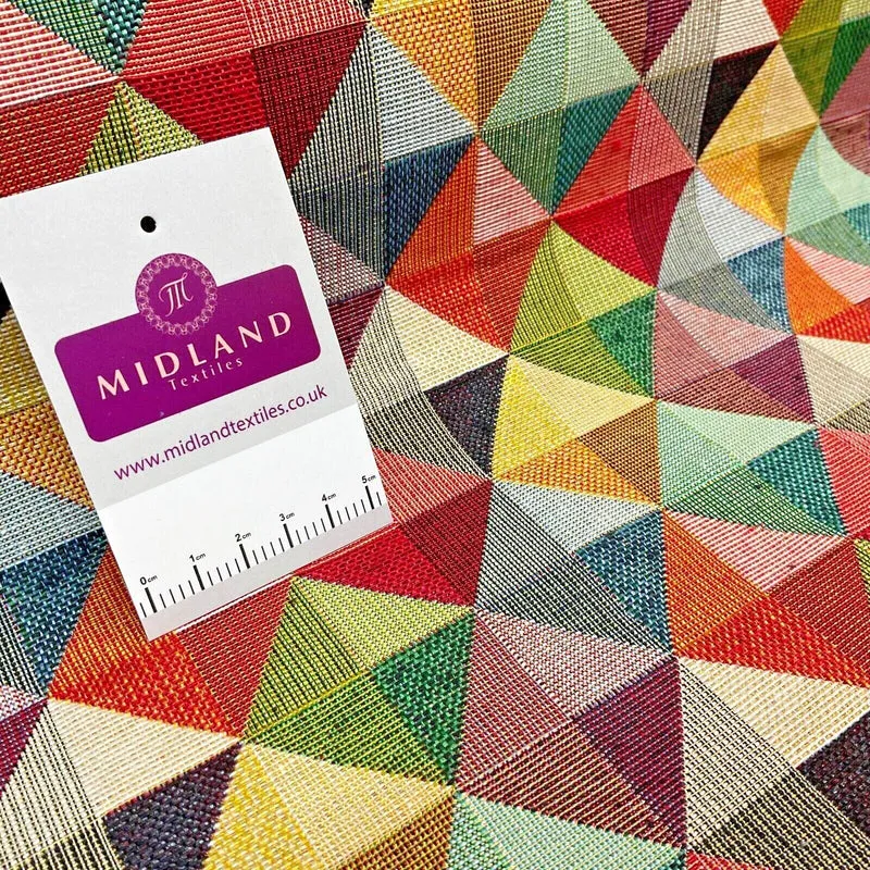 Cotton Rich Woven Tapestry Upholstery Furniture Curtain cushion fabric M1725