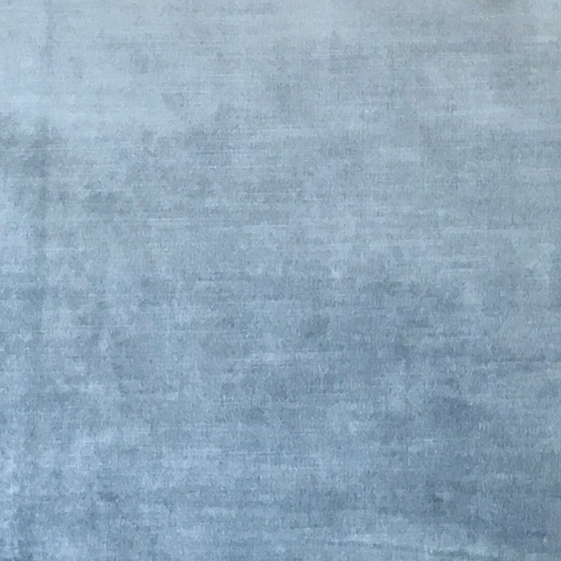 Viskose Samt - fernblau