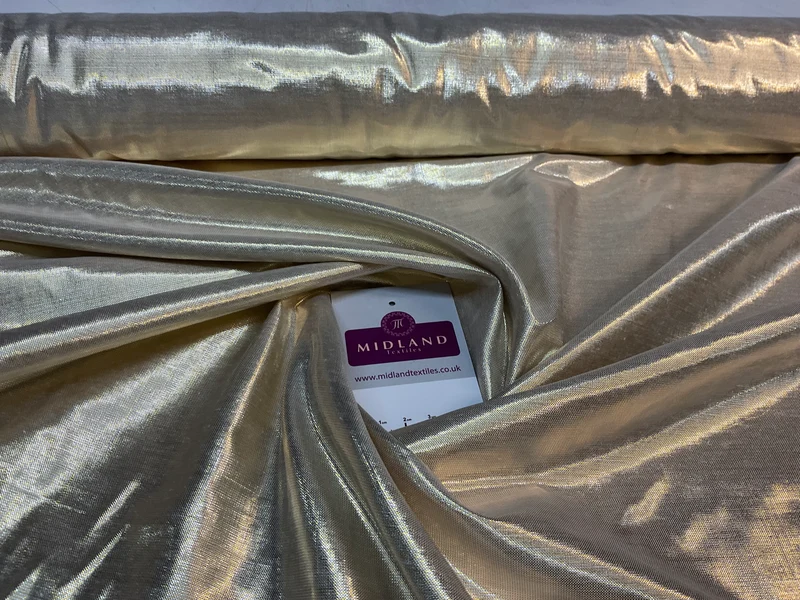 Luxury Shiny metallic lame craft Dress Fabric M1790