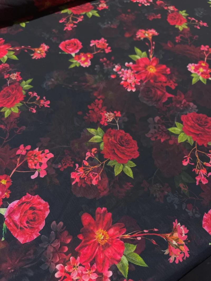 Assorted Colours Spots & prints Floral Chiffon summer scarf Fabric M1546 Mtex