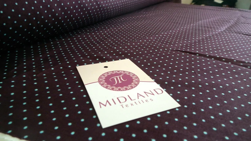 Mini 2mm Polka Dot 100% Cotton Poplin mask Fabric 44" M20 Mtex