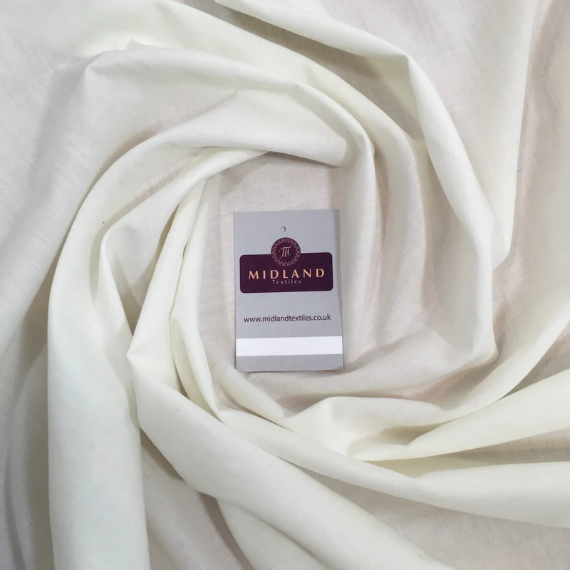 Plain Polycotton Fabric Full 35m Roll, 112cm Wide – MA820