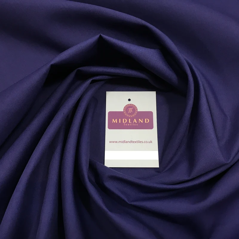 Plain Polycotton Fabric Full 35m Roll, 112cm Wide – MA820