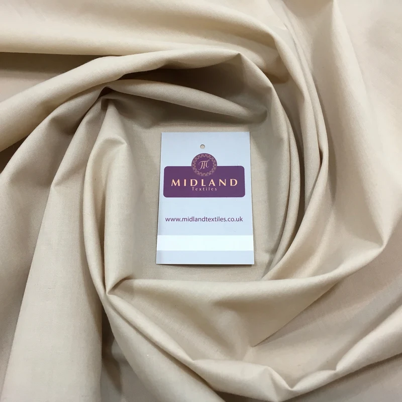 Plain Polycotton Fabric Full 35m Roll, 112cm Wide – MA820