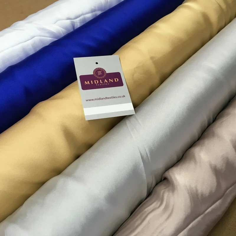 Silky Charmeuse Lightweight Satin bridal dress fabric 58" MD831 Mtex
