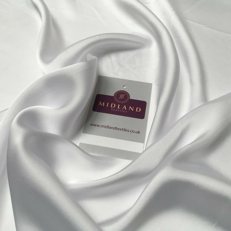 Silky Charmeuse Lightweight Satin bridal dress fabric 58" MD831 Mtex