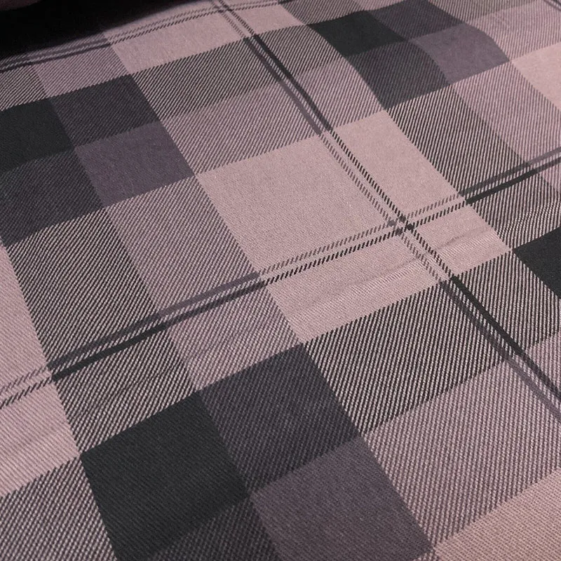 Scottish Tartan Plaid Cotton Drill Fabric, 150 cm Wide, M1718