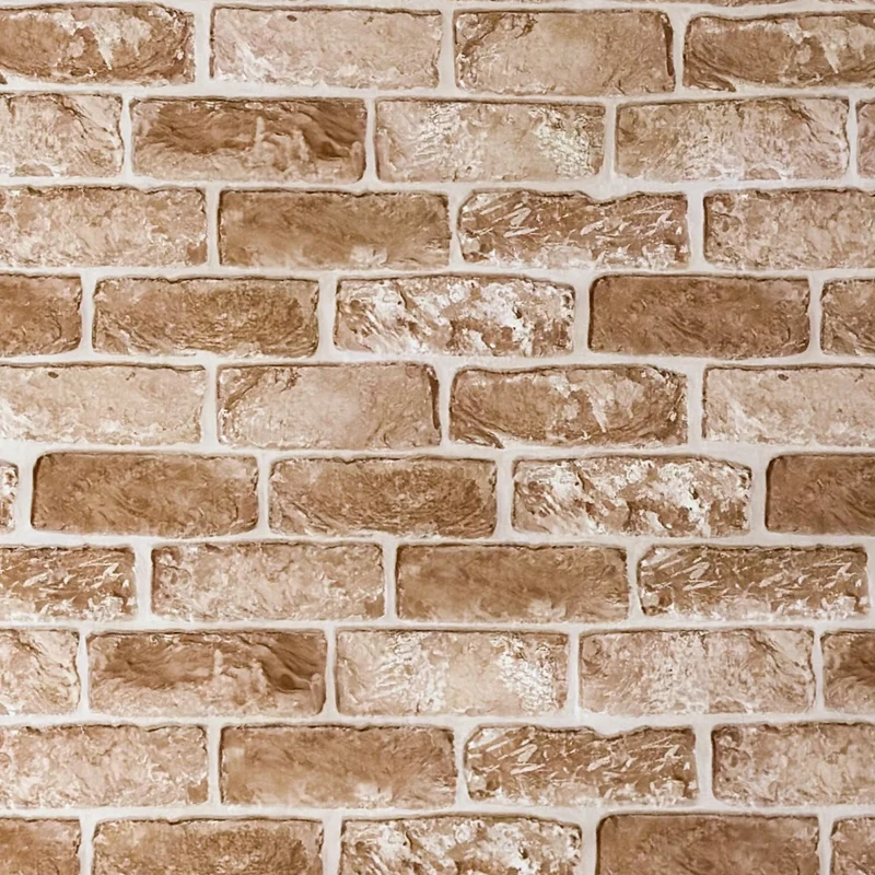 Wachstuch Tischdecke 01590-03 Ziegelsteine Klinker Loft eckig rund oval