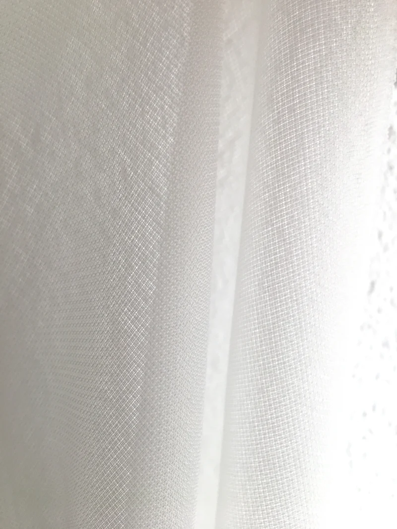 Gardinenstoff Classic - white 290 cm