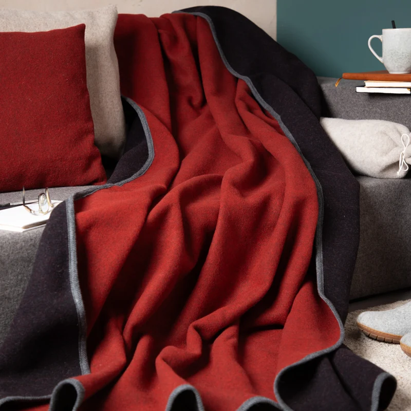 Lodendecke aus Schurwolle | Flauschloden