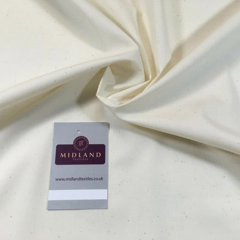 100% Cotton Poplin Fabric - Plain Dress & Craft Weight - 45" Wide - M22