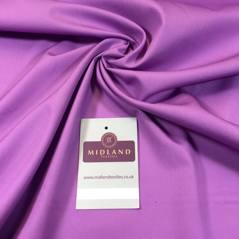 100% Cotton Poplin Fabric - Plain Dress & Craft Weight - 45" Wide - M22