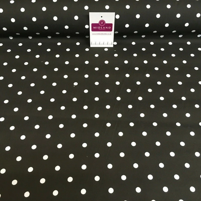 Pea Spot Dot print polycotton Fabric 110cm Wide MS1351 Mtex Mask Fabric