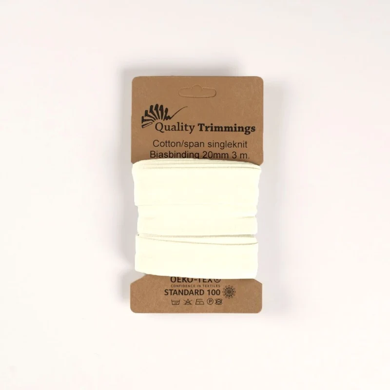 Plain 20mm Stretch Bias Binding Tape pre cut 3 meters Length M1657