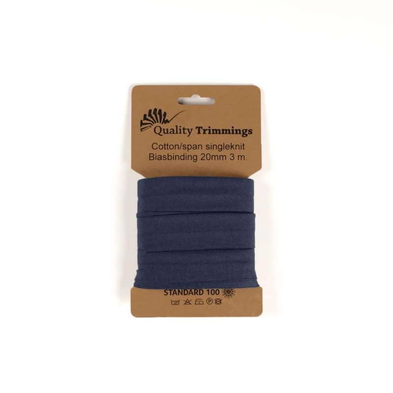 Plain 20mm Stretch Bias Binding Tape pre cut 3 meters Length M1657