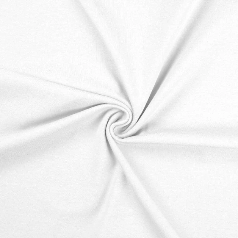 Plain Cotton Stretch Jersey Fabric - 155cm Wide -M1654