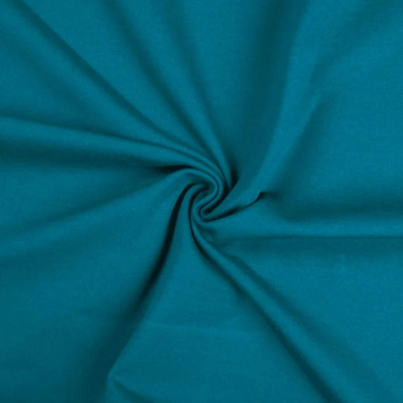 Plain Cotton Stretch Jersey Fabric - 155cm Wide -M1654