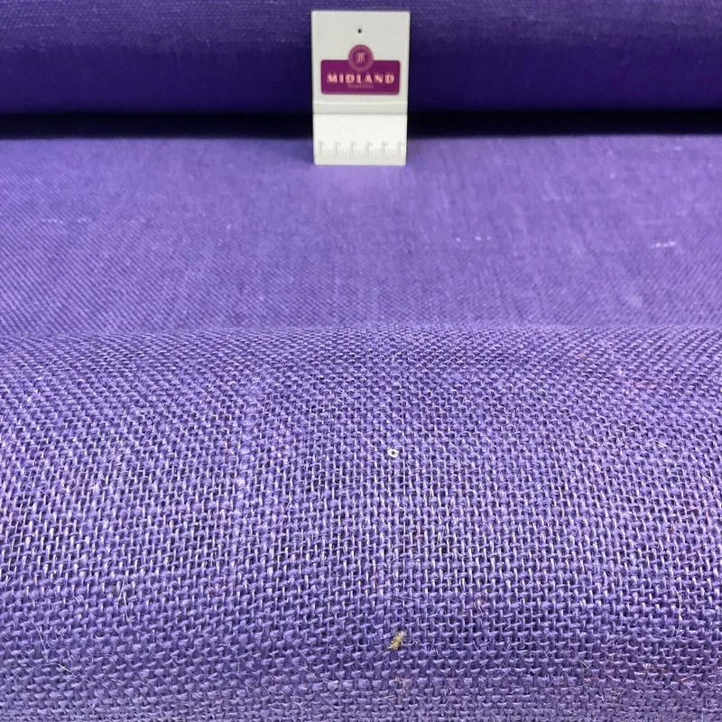 100% Coloured Natural Jute Hessian Craft Ideal for Upholstery Fabric Sacks M1710