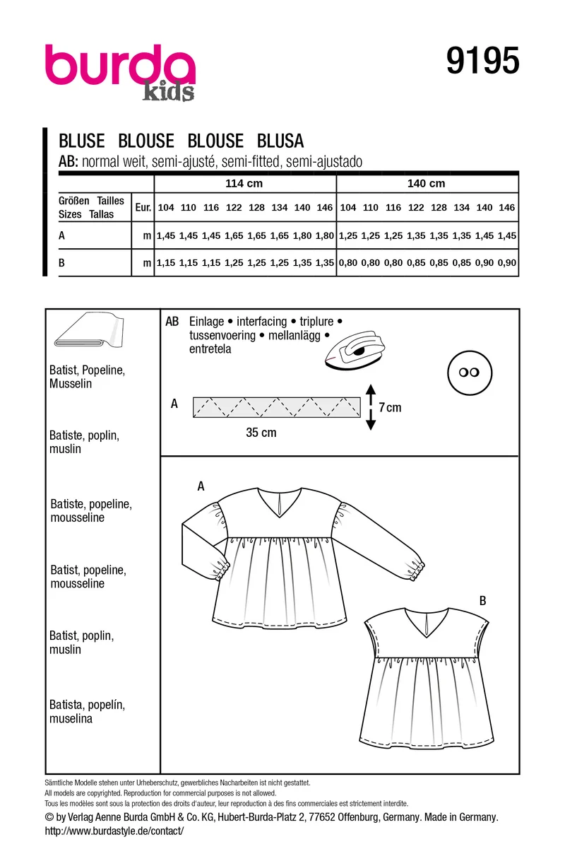 9195 - Bluse
