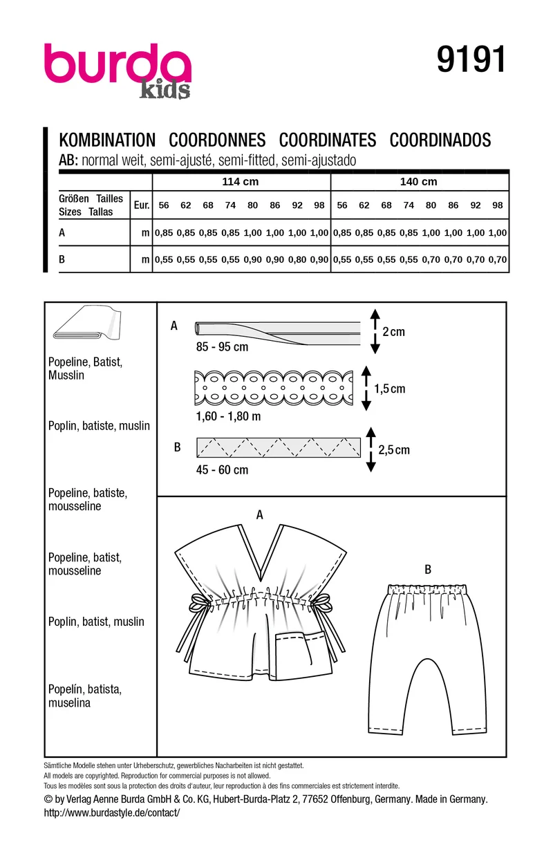 9191 - Bluse & Hose