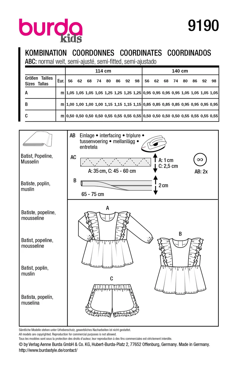 9190 - Bluse & Hose