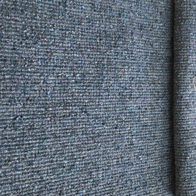 Outdoorstoff Melange - steinblau