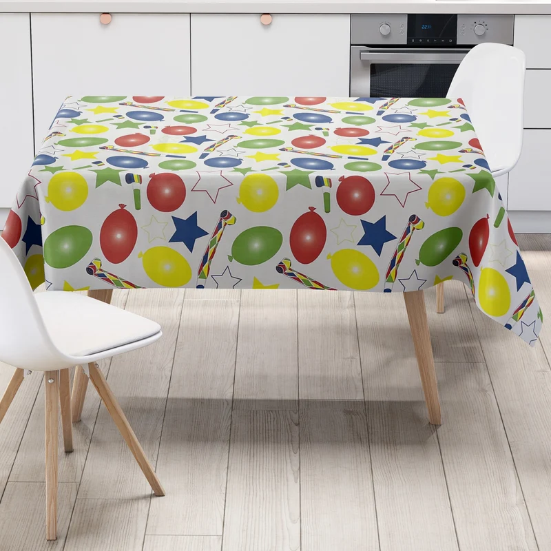 Wachstuch Rolle K150180 Party Luftballon Geburtstag Fasching Rollenware