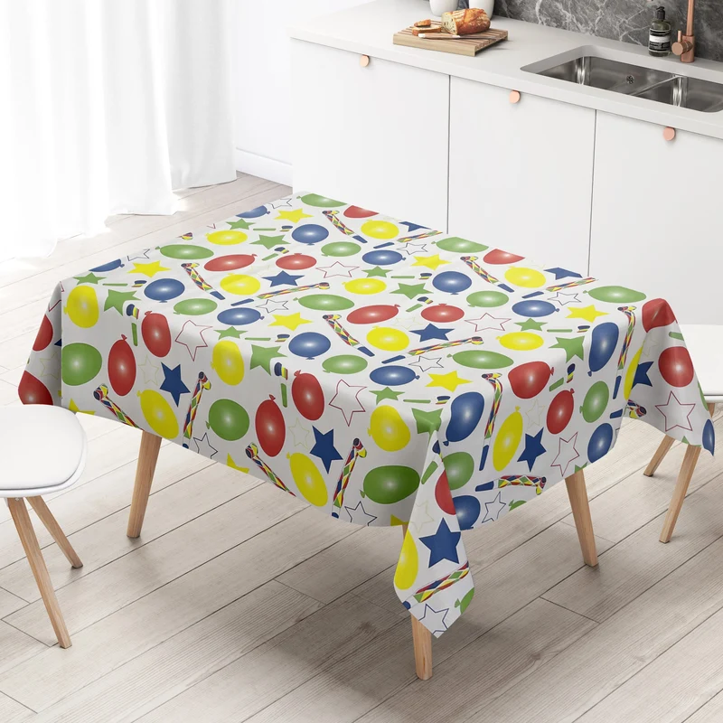 Wachstuch Rolle K150180 Party Luftballon Geburtstag Fasching Rollenware