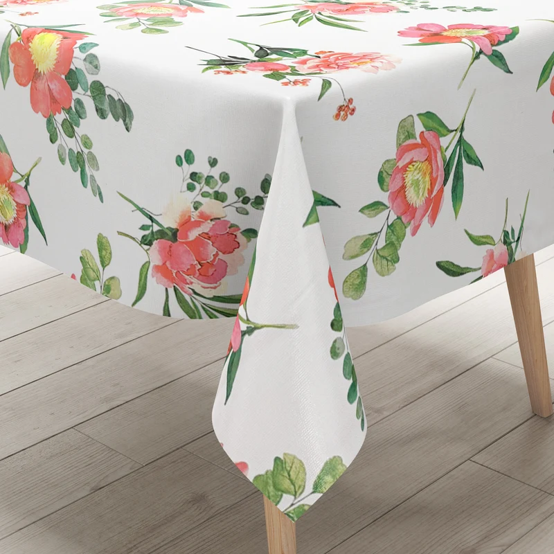 Wachstuch Tischdecke C142291 Rosenblüten Blüten eckig rund oval