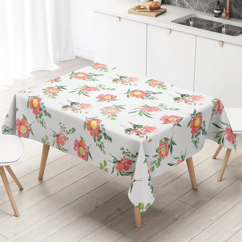 Wachstuch Tischdecke C142291 Rosenblüten Blüten eckig rund oval